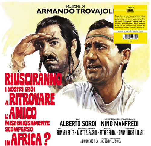Pre-Order: Armando Trovajoli  (Colv) (Ylw) * Riusciranno I Nostri Ero A Ritrovare L - O.S.T. [New LP]