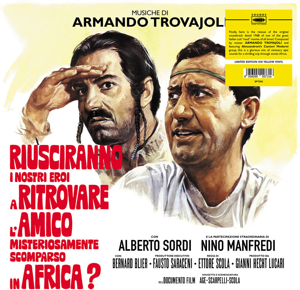 Pre-Order: Armando Trovajoli  (Colv) (Ylw) * Riusciranno I Nostri Ero A Ritrovare L - O.S.T. [New LP]