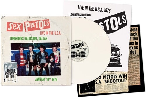 Pre-Order Sex Pistols * Live In The U.S.A. 1978 - Longhorns Ballroom, Dallas [Colored Vinyl Record LP]