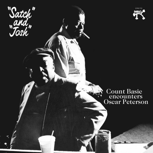 the album cover for Basie, Count / Peterson, Oscar - 'Satch' and 'Josh'n