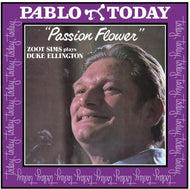 the album cover for Zoot Sims - Passion Flower (Zoot Sims Plays Duke Ellington)
