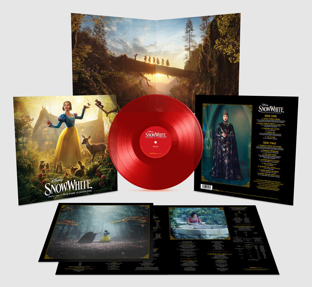 Benj Pasek  / Paul,Justin (Colv) (Ruby) * Disney's Snow White - O.S.T. [Translucent Ruby LP]