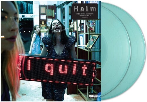 新品 サイン入り Haim / I quit 2LP レコード HAIM * I Quit [IEX Translucent Blue 2 LP] – Curious Collections
