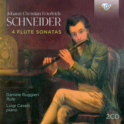 Daniele Ruggieri  / Caselli,Luigi * Schneider: 4 Flute Sons [New CD]