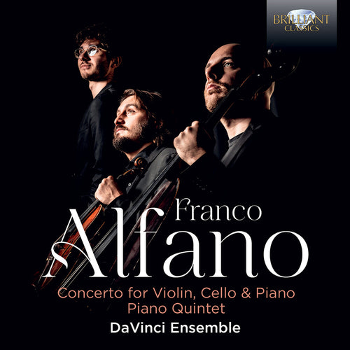 Da Vinci Ensemble * Alfano: Con For Violin Vc & Pno Piano Quintet [New CD]