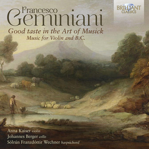 Anna Kaiser  / Berger,Johannes * Geminiani: Good Taste In The Art Of Musick Music [New CD]