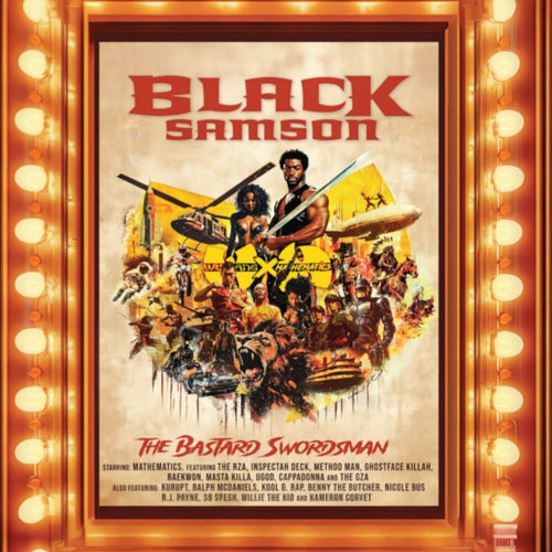 Wu-Tang And Mathematics * Black Samson, The Bastard Swordsman: Wu-Tang, The Saga Continues Collection -  [180g LP]