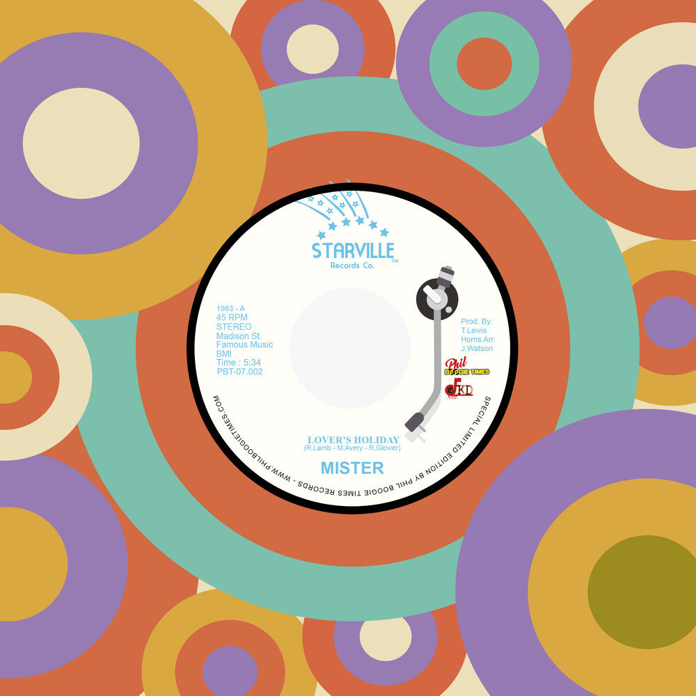 Pre-Order: Mister * Lover's Holiday / I Wanna Thank You [Reissue]
