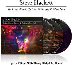 Steve Hackett * The Lamb Stands Up Live At The Royal Albert Hall [New 2 Disc CD w/ Blu-Ray]