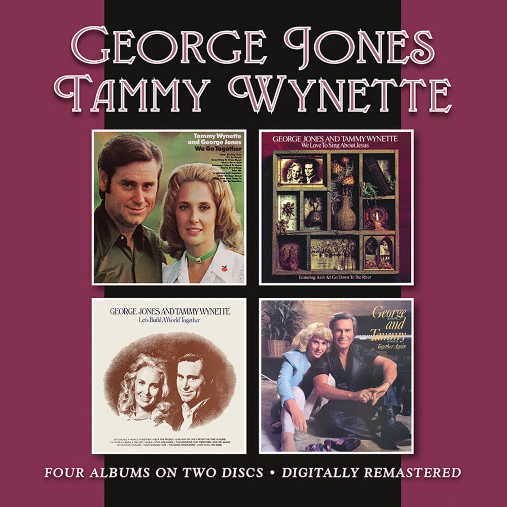 George Jones  / Wynette,Tammy * We Go Together / We Love To Sing About Jesus (Uk) [New CD]
