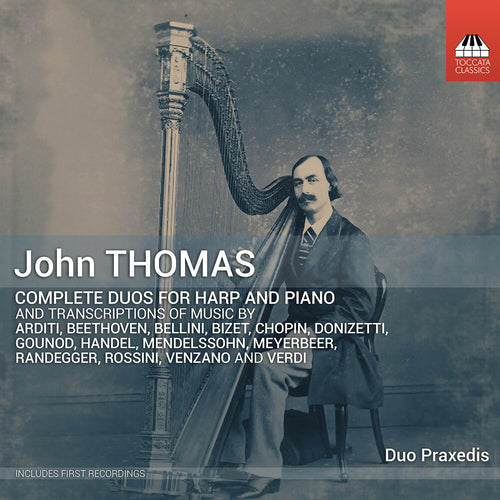 Pre-Order: Duo Praxedis / Hug-Rutti * John Thomas: Complete Duos For Harp & Pno Vol. 1-5 [New CD]