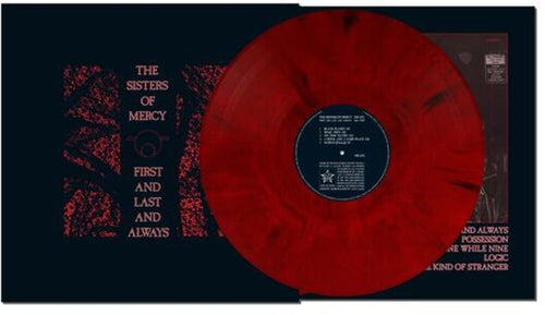 Sisters Of Mercy * First And Last And Always (Elektra 75) [Colored Vinyl, Black and Red Marble]
