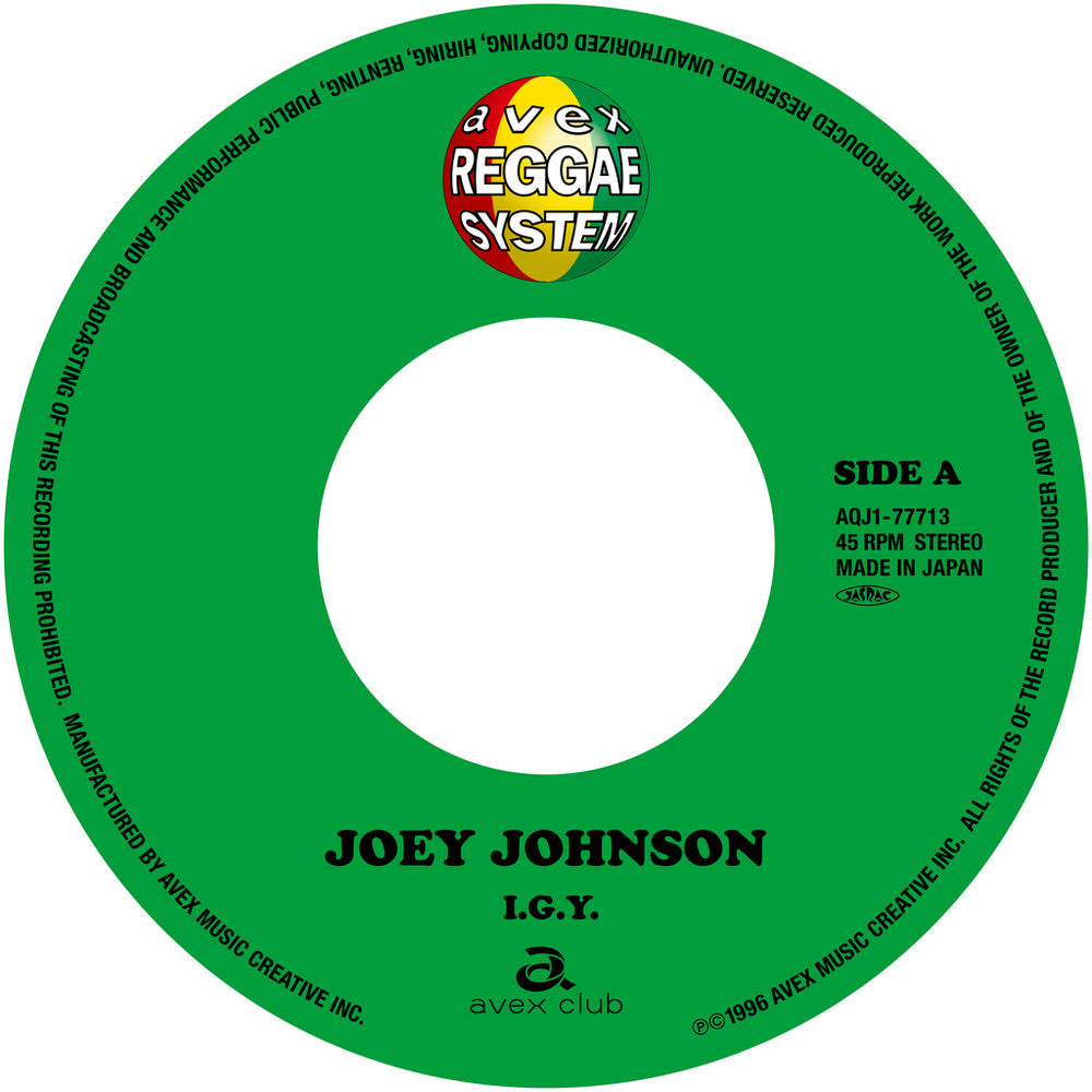 Joey Johnson * I.G.Y. / Right Here Waiting [New LP]