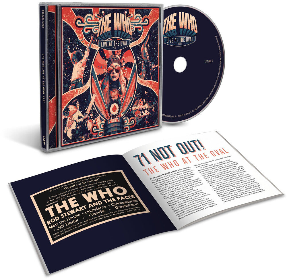 The Who * Live at the Oval 1971 [New CD]