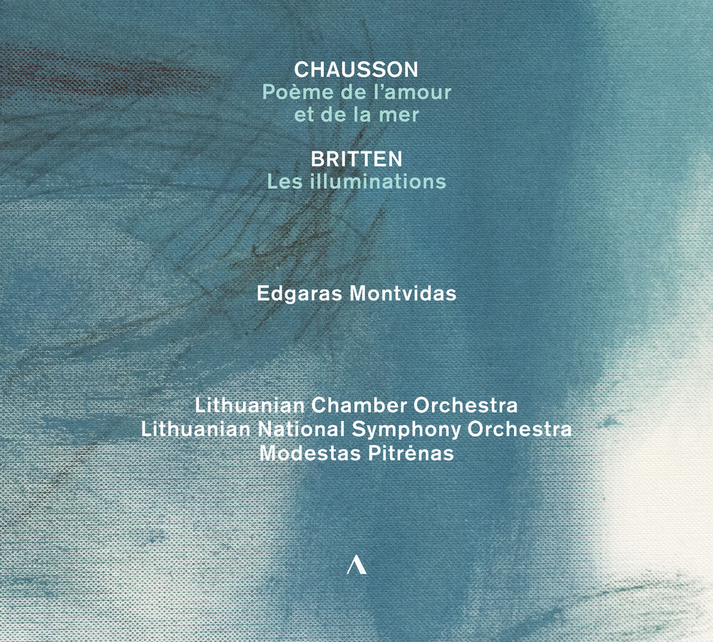 Pre-Order: Edgaras Montvidas * Chaussonbritten &Saint-Saens [New CD]