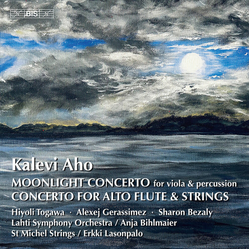 Pre-Order: Sharon Bezaly * Aho: Moonlight Con Alto Fl Concerto [New CD]