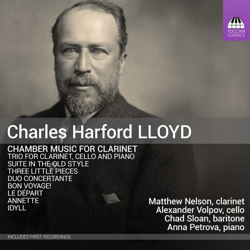 Pre-Order: Matthew Nelson * Charles Harford Lloyd: Chamber Music For Clarinet [New CD]