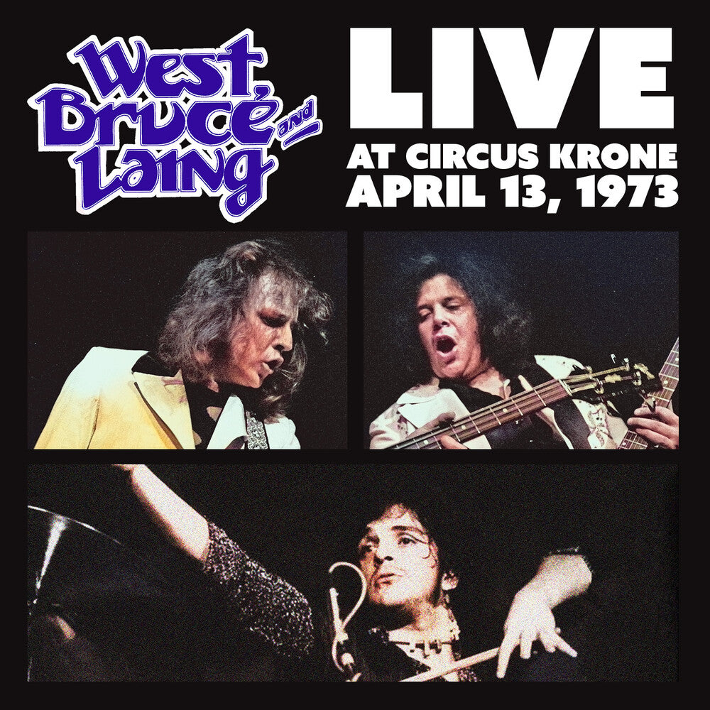 Pre-Order: Bruce West  & Laing * Live At Circus Krone Frankfurt Germany April 13 73 [New LP]