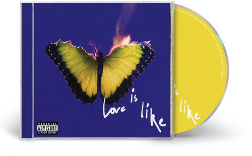 Maroon 5 Love is like ブルー レコード　サインカード入り Maroon 5 Love is like ブルー レコード サインカード入り