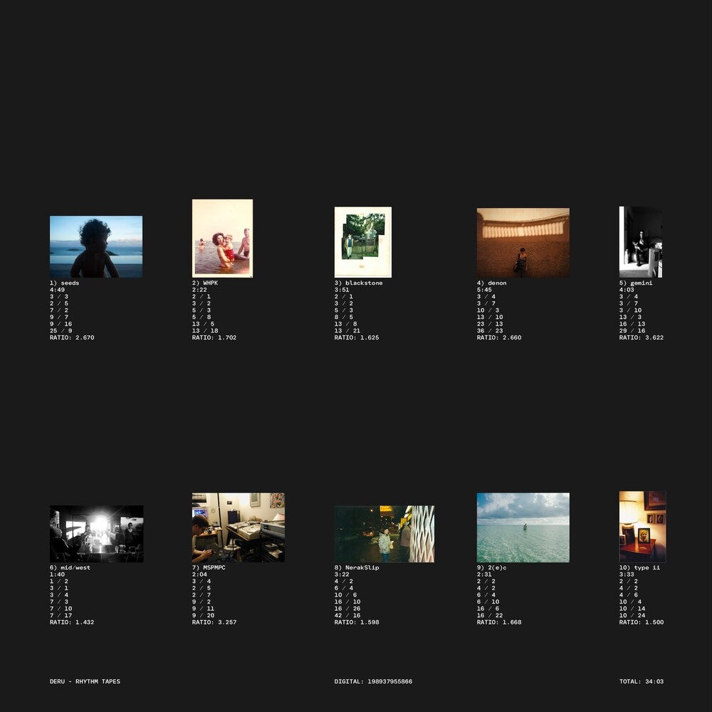 Deru * Rhythm Tapes [Laser Etched]