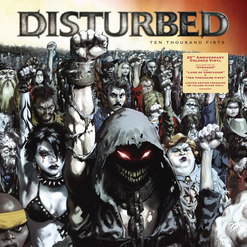 Disturbed * Ten Thousand Fists (20th Anniversary) - [Yellow Flame 2LP]