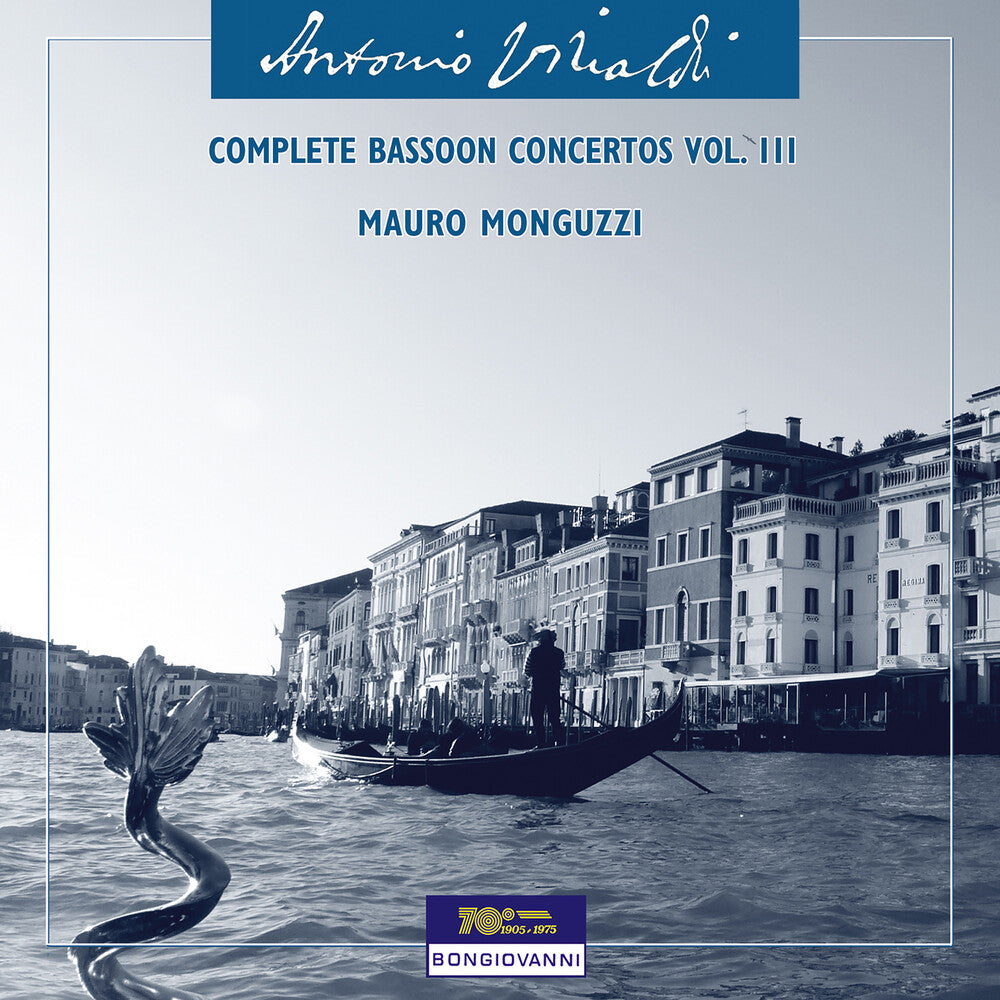 Pre-Order: Mauro Monguzzi * Vivaldi: Complete Bassoon Cons Vol. 3 [New CD]