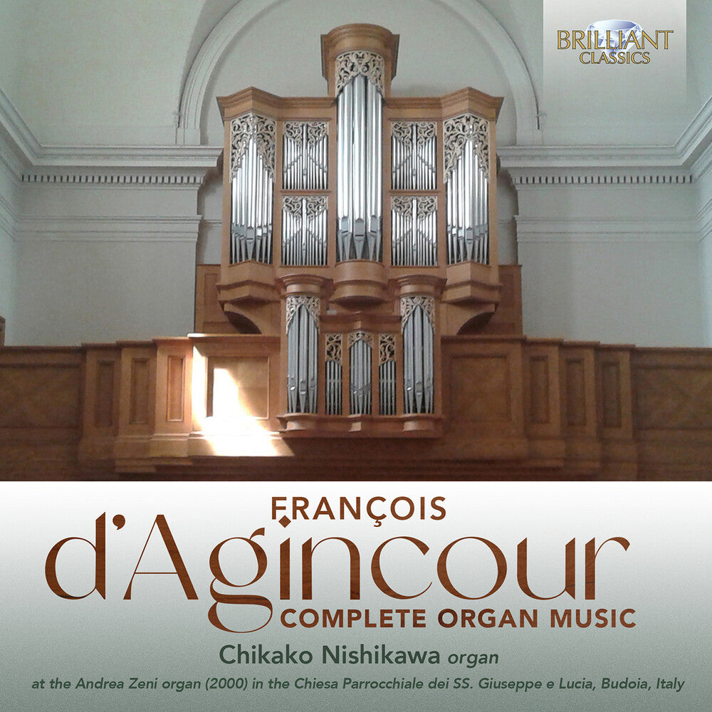 Pre-Order: Chikako Nishikawa * D'agincour: Complete Organ Music [New CD]
