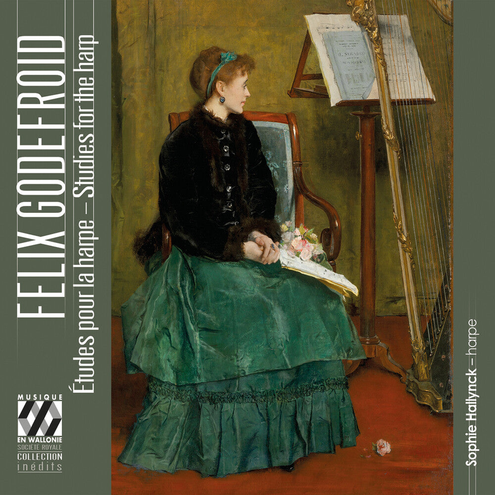 Pre-Order: Sophie Hallynck * Felix Godefroid: Studies For The Harp [New CD]