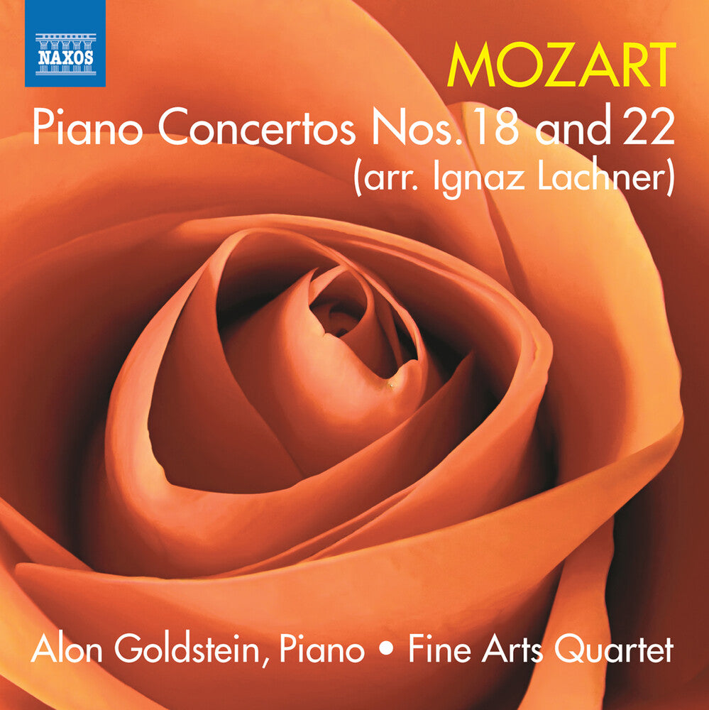 Alon Goldstein * Mozart: Pno Cons Nos. 18 & 22 (Arr. I. Lachner) [New CD]