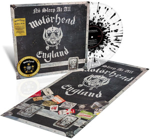 Motörhead * No Sleep At All (Blk) [Clear Vinyl] (Wht) (Aniv) (Spla)