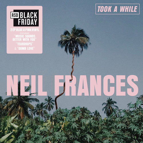 the album cover for Neil Frances - Took A While/Stay Strong Play Long [RSD Black Friday 2025]