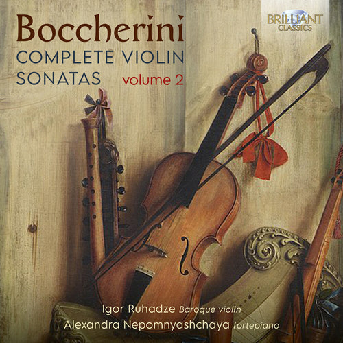 Pre-Order: Igor Ruhadze * Boccherini: Complete Vn Sons Vol. 2 [New CD]