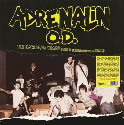 Adrenalin OD * Barbeque Years (Rare & Unreleased 1982 Demos) [New LP]