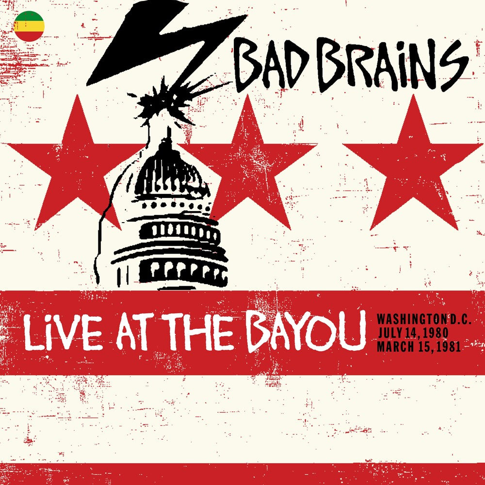 the album cover for Bad Brains - Live At The Bayou: Washington D.C. July 14 [RSD Black Friday 2025]