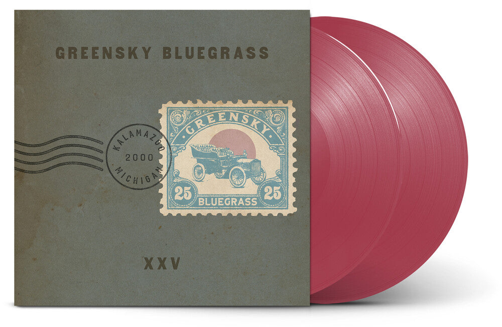 the album cover for Greensky Bluegrass - XXV [Indie Exclusive Fruit Punch LP]