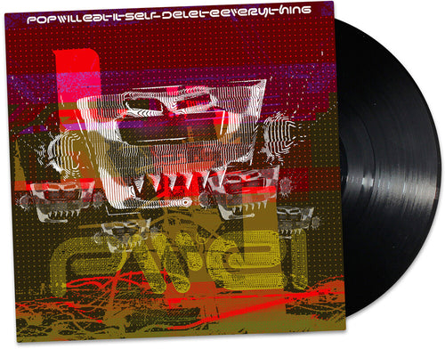 the album cover for Pop Will Eat Itself - Delete Everything