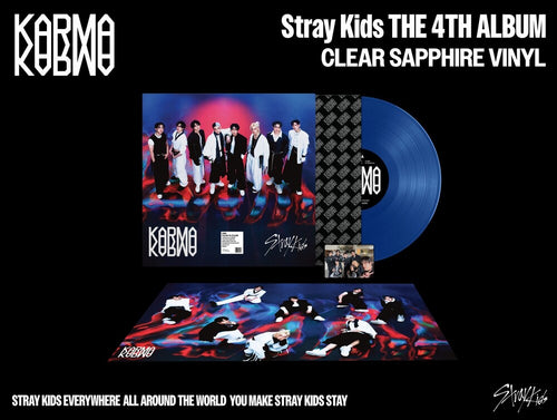 Stray Kids * KARMA [CLEAR SAPPHIRE VINYL]