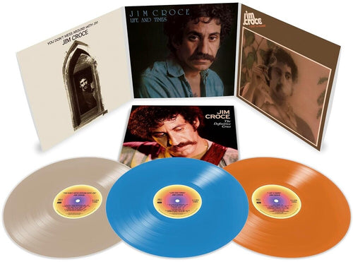 Jim Croce * Definitive Croce [Limited Edition Bone, Sky Blue, & Tangerine Colored Vinyl]