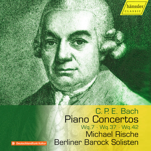 Pre-Order: Rische, Michael * C.P.E. Bach: Piano Concertos, Wq. 7, Wq. 37 & Wq. 42 [New CD]