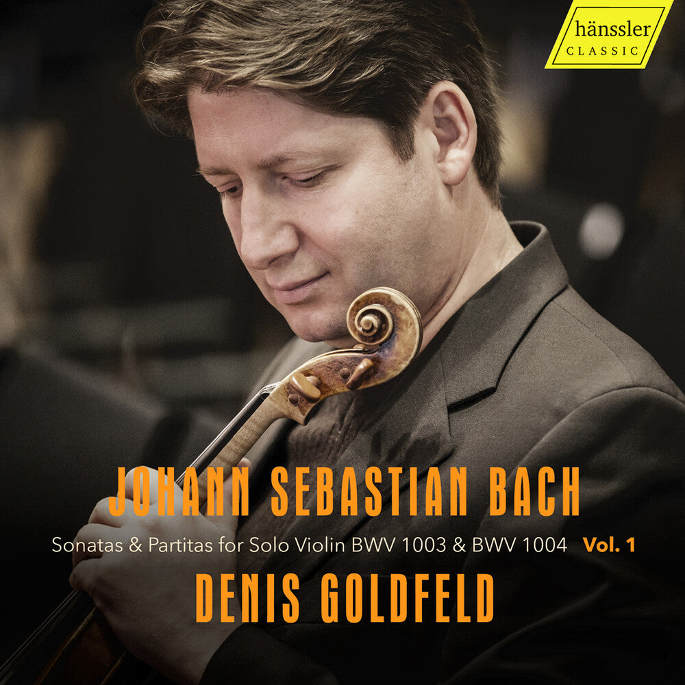 Pre-Order: Denis Goldfeld * J.S. Bach: Sons & Partitas For Solo Vn Bwv 1003 & [New CD]