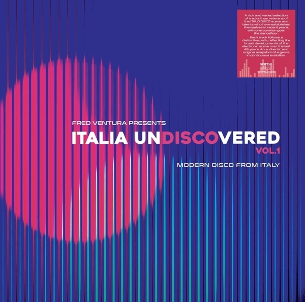 Fred Ventura Presents Italia Undiscovered 1 / Var * Fred Ventura Presents Italia Undiscovered 1 / Var [New LP]