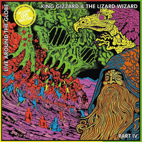King Gizzard & The Lizard Wizard * Live Around The Globe: Part Iv [New LP]