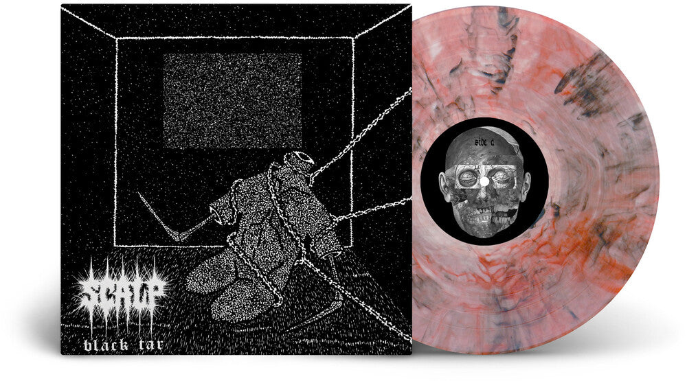 SCALP * Black Tar [Clear w/ Red & Black Marble LP]