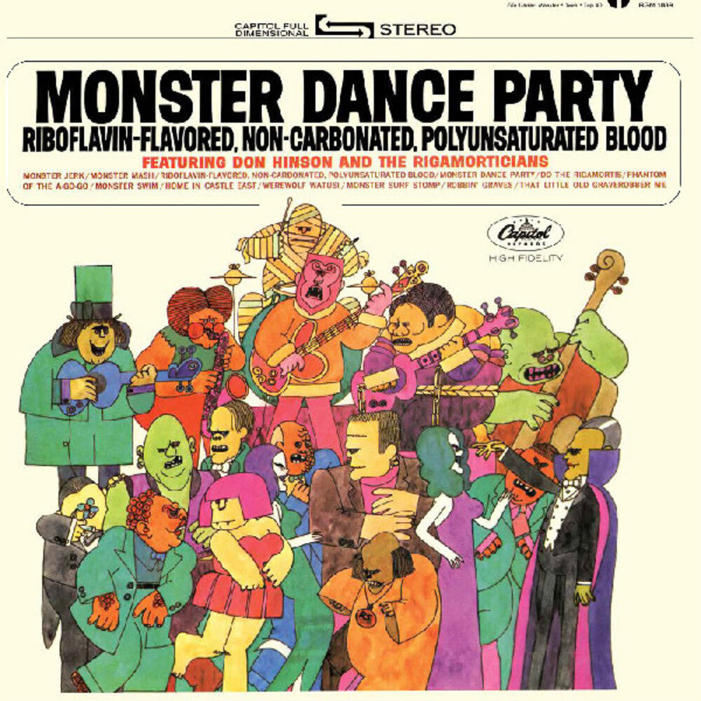 Hinson, Don & the Rigamorticians * Monster Dance Party [New LP]