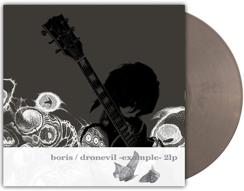 the album cover for Boris - Dronevil -Example- (20th Anniversary Reissue) [Gun Metal Grey Marble	]