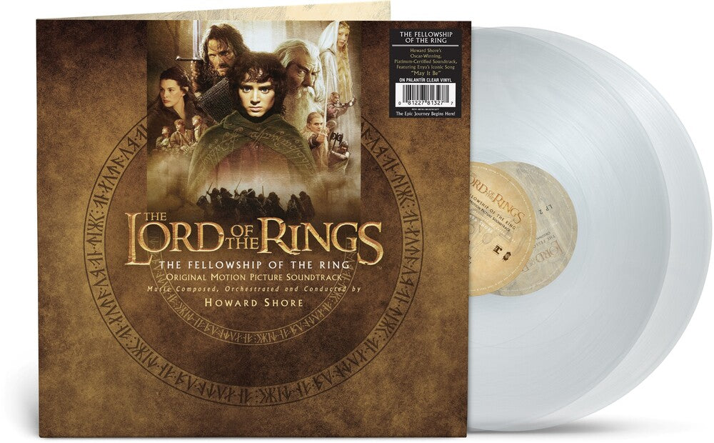 Howard Shore * Lord Of The Rings: Fellowship Of The Ring [Indie Exclusive Palantir Clear LP]