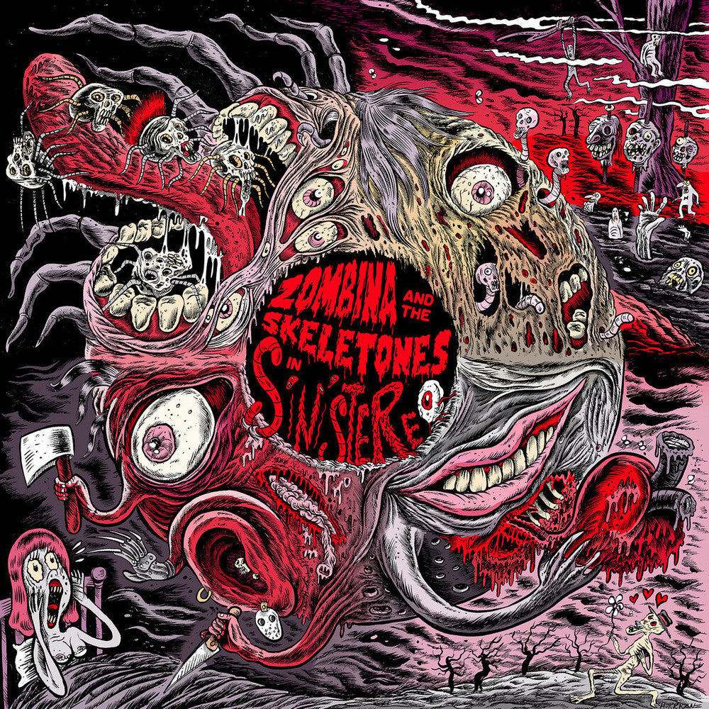 Pre-Order: Zombina & The Skeletones * In Sinistereo [Colored Vinyl] [Limited Edition] (Red) [With Booklet]