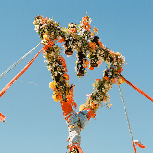 the album cover for The Devil Wears Prada - Flowers [canary yellow]