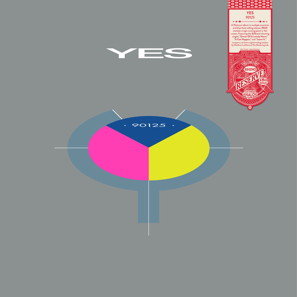 Yes * 90125 (Rhino Reserve)(Rktbr25) (Brick & Mortar Exclusive) [New LP]