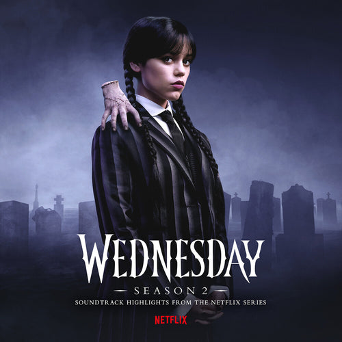 the album cover for Addams, Wednesday / Nevermore Academy Orchestra - Wednesday: Season 2 (Original Soundtrack From the Netflix Series)